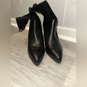 Splendid Raquel boots, western-inspired, black, size 10